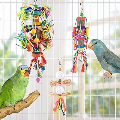  2 Packs Parrot Bird Perches,Natural Wild Grape Stick