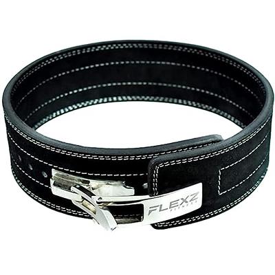 Powerlifting Lever Belt 10mm Thick Leather Weight Lifting Belt for