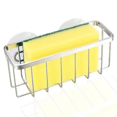 Zulay (9x3.5) Silicone Sponge Holder For Kitchen Sink - Flexible  Multipurpose Kitchen Soap Tray Sponge Holder - Sink Organizer Tray For  Kitchen