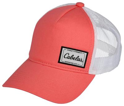 Cabela's 5-Panel Mesh-Back Cap for Ladies - Pink/White - Yahoo