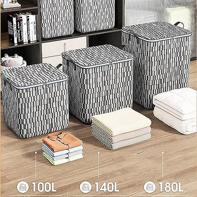 Clothes Storage Bag Wardrobe Sorting Storage Box Portable Storage Bag Winter  Cup Storage Box 