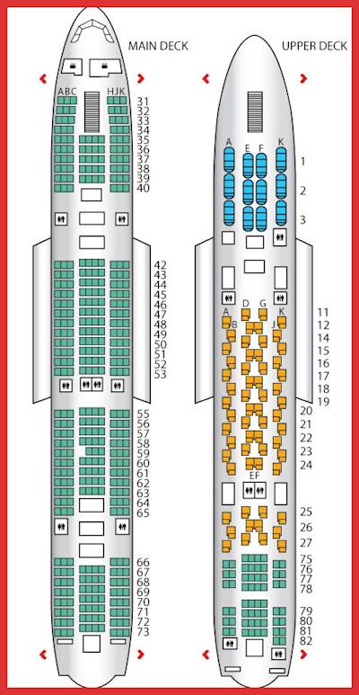 Lufthansa Airbus Industrie A380 800 Seating Chart