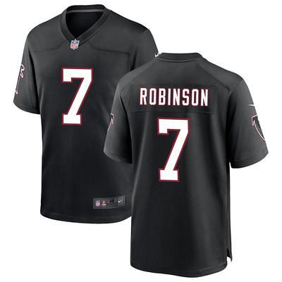 Bijan Robinson Men's Nike Black Atlanta Falcons Throwback Custom