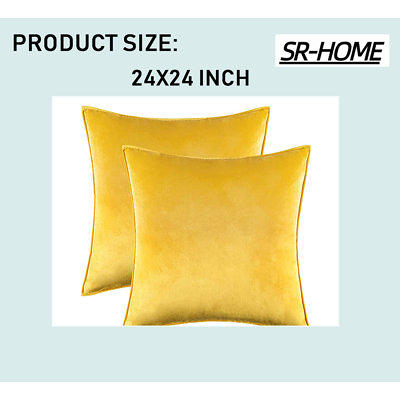 SR-HOME Velvet Pillow Cover