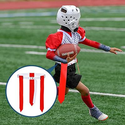 Hilhook Flag Football Belts, Adjustable Flag Football Set with Flags for Kids Youth and Adults Training