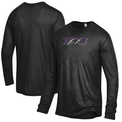 Men's Purple Ashland Eagles Long Sleeve T-Shirt