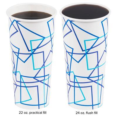 Choice 5 oz. Poly Paper Cold Cup - 3000/Case