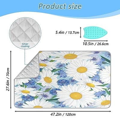 xigua Beach Ironing Mat with Silicone Rest Pad, Foldable Quilted Heat  Resistant Ironing Pad, Thickened Travel Ironing Pad for Washer, Dryer, Table  Top, Countertop, Ironing Board - Yahoo Shopping