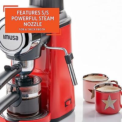 IMUSA Electric Espresso/Moka Maker Red - 6 Cup