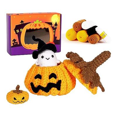Halloween Crochet Kit for Beginners,Crochet Starter Kit with Video