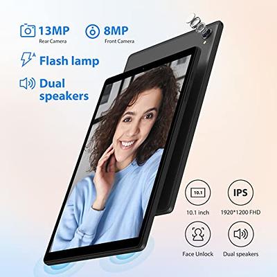  SGIN 10 Inches Tablet, 8GB RAM 128GB ROM Android 12 Tablets  with 256GB Expand, 8 Core Processor Android Tablets, 1920*1200 IPS HD,  6000mAh , 2.4G/5G WiFi Bluetooth 5.0, GPS, 5MP+8MP