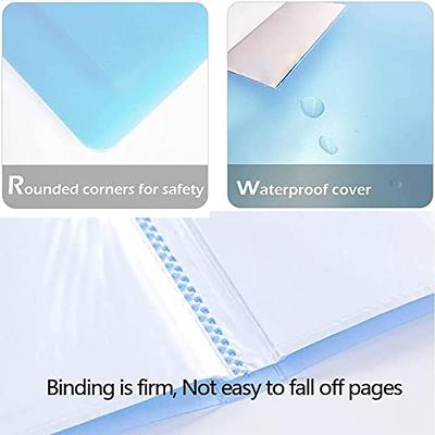 A3 30 Pags Diamond Painting Storage Book,Clear Pockets Art Plastic