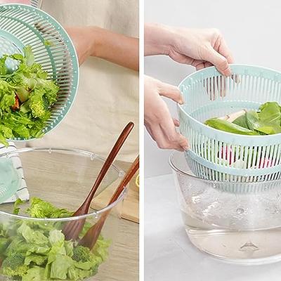 Clear Salad Spinner,5L Salad Washer, Salad Dryer Salad Spinners With  Vegetable Washing Basket,Quick And Easy Multi-Use Lettuce Spinner,Manual  Salad Washer For Kitchen - Yahoo Shopping