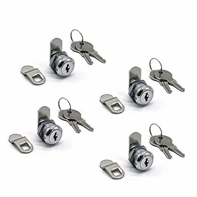 inBovoga 1 Pack RV Storage Locks, RV Cam Lock Keyed Alike 5/8 Cabinet  Locks with Keys, RV Locks for Storage Door, Secure Tool Box