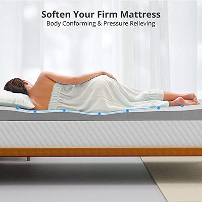 Dreamsmith 2 Inch Gel Memory Foam Mattress Topper Queen, Soft Cooling Bed  Mattress Topper with Removable Washable Cover & Adjustable Straps,  CertiPUR-US Certified, Queen - Yahoo Shopping