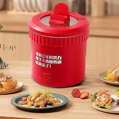 Mini Rice Cooker, Mini Ramen Cooker, Instant Hot Pot, Electric Hot Pot, 1L  Capacity Portable Pot Cooker for Steaming, Frying, Porridge, Noodles, Soup  - Yahoo Shopping