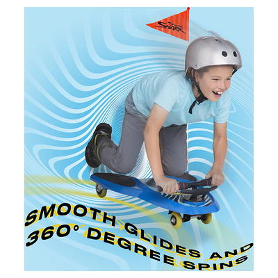 GOMO Red Spinner Shark Kneeboard Toy for Kids 6 Years and up, 74 mm wheels  