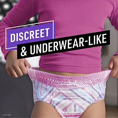 Goodnites Girls' Nighttime Bedwetting Underwear, Size S/M (43-68 lbs), 44  Ct (2 Packs of 22), Packaging May Vary