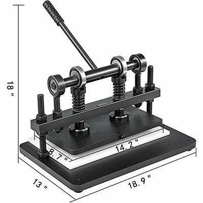 ICZW Hot Foil Stamping Machine Automatic Roll Film Embossing Bronzing  Machine Embosser with 8x10cm Heating Plate for Leather PU and Film-Coated  Paper