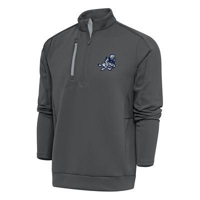 Men's Antigua Charcoal Dallas Cowboys Team Logo Throwback