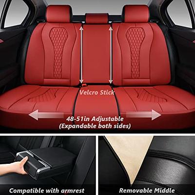 Coverado Seat Covers Full Set, 5 Seats Universal Seat Covers for