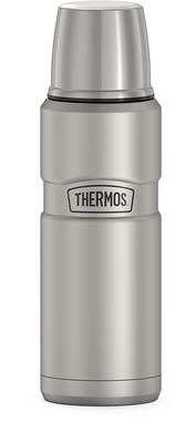 Thermos Stainless King 16 Oz. Matte Blue Stainless Steel Thermal