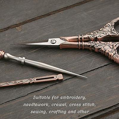 Embroidery Scissors Kits, Vintage Scissors European Style Sewing