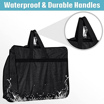 MISSLO 43 Garment Bags for Hanging Clothes Protector Suit Bags for Travel  with Handles Gusseted Storage Closet Coat, Jackets, Dress Cover, Black, 3  Pack 