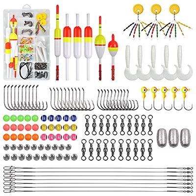 MadBite Freshwater Terminal Tackle Kits, 181 pcs, Fishing Hooks