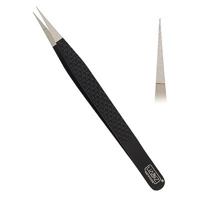 Ingrown Hair Tweezers Needle Nose Pointed Tips Eyebrows Tweezers