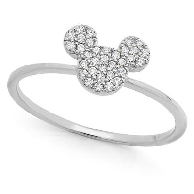 Mickey Mouse Icon Solitaire Ring by Rebecca Hook - Official shopDisney