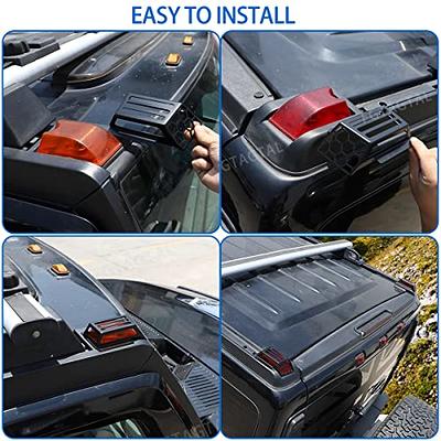 car interior stickers Fit For Hummer H2 2003-2009 Aluminum Alloy