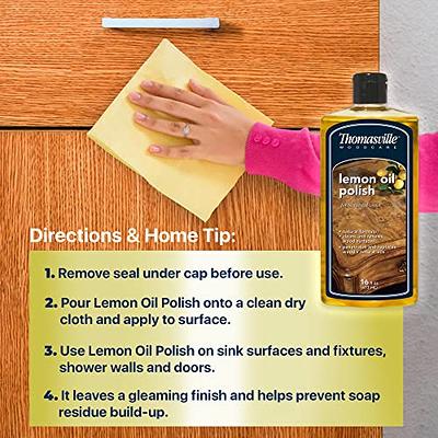 PIPIHUA Beeswax Furniture Wood Polish & Conditioner-Wood Seasoning Beeswax  Oil for Wood Cleaner and Polish Furniture Restore A Finish, 16.93 Fl Oz