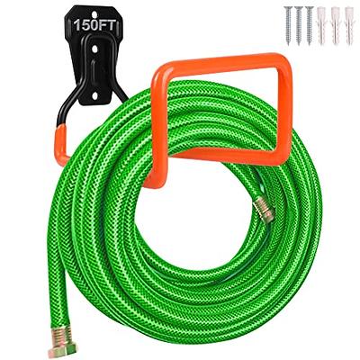 Flyisland Garden Hose Holder Wall Mount,Heavy Duty Water Hose