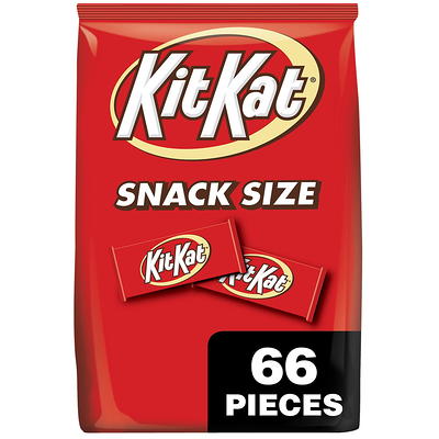 KIT KAT Milk Chocolate Wafer Snack Size, Easter Candy Bag, 10.78 oz