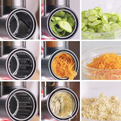 Vegetable Chopper Fresh Prep Slicer Shredder Attachment for KitchenAid  Stand Mixer Cheese Grater Attachment Stainless Steel 