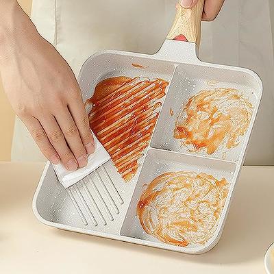 Divided-Grill Frying Pan For Making Breakfast Multi-functional 3