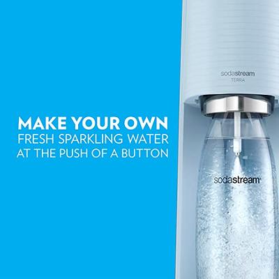 SodaStream Terra Sparkling Water Maker (Misty Blue) with CO2, DWS