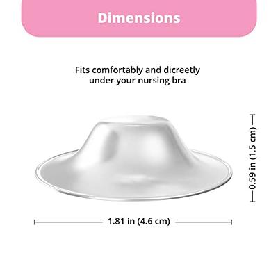 Boboduck Nipple Shields for Nursing Newborn - 925 Silver Nursing Cups  Protect Your Nursing Nipple, Newborn Must Haves Nipple Pads, Nipple Covers  Protector for Breastfeeding (Standard Size) - Yahoo Shopping
