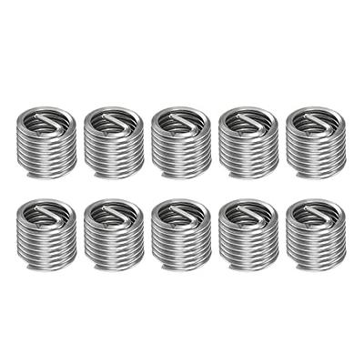 HARFINGTON 10pcs Wire Thread Inserts M10 x 1.5 1.5D 15mm 304 Stainless  Steel Helical Coiled Wire Threaded Sleeve - Yahoo Shopping