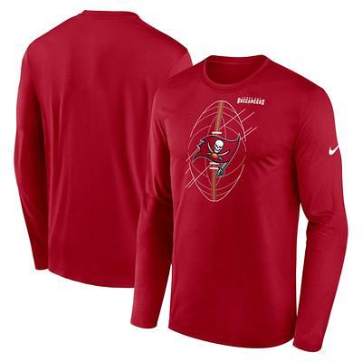 Men's Nike Red Tampa Bay Buccaneers Legend Icon Long Sleeve T