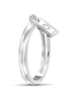 Jewelersclub Women's Initial Letter Ring