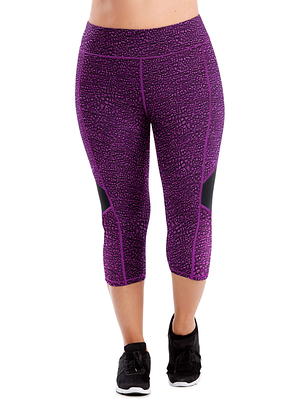 JMS by Hanes Women's Plus Active Colorblocked Performance Capri Leggings -  Yahoo Shopping