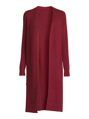 Time and Tru Women's Ribbed Duster, Sizes XS-3XL - Yahoo Shopping