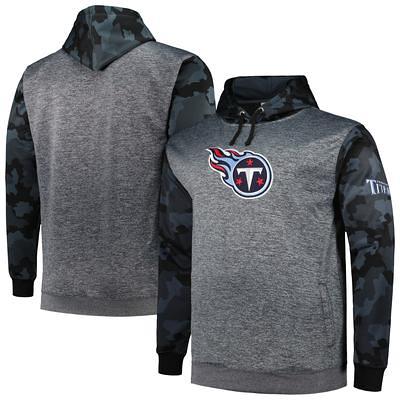 Men's Fanatics Branded Navy Tennessee Titans Trench Battle Pullover Hoodie