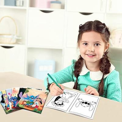 24 Pcs Stitch Coloring Books Stitch DIY Art Drawing Book Stitch