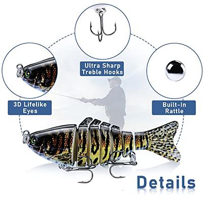 Fishing Lures Multi Jointed Fish Fishing Kits Slow Sinking