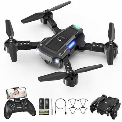 4DV2 Mini Drone with Camera for kids,Nano Portable Pocket Foldable RC  Quadcopter,Toys Gifts for Boys Girls,3D Flip,Altitude Hold,Headless