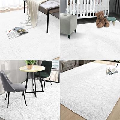 Floralux Small Shag Area Rug,2x3 Feet Non Slip Fluffy Fuzzy Soft Throw Rugs  for Bedroom,White Shaggy Bedside Mini Indoor Floor Room Carpets for Kids  Room Dorm Home Decor - Yahoo Shopping