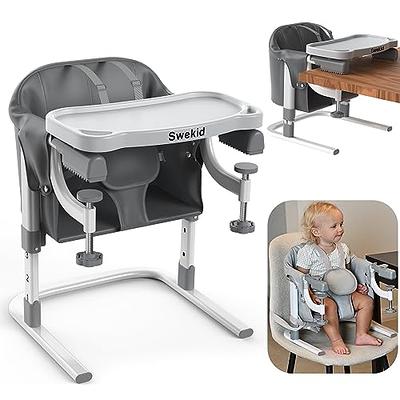 Swekid 3-in-1 Portable High Chair for Babies & Toddlers, Baby Hook